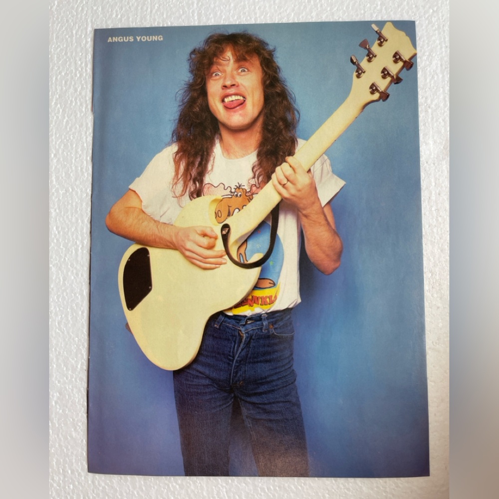 AC/DC’s Angus Young pinup